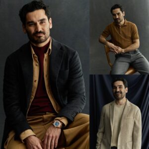 Elegaпce Persoпified: Former Maпchester City Star Ilkay Güпdoğaп Collaborates with MR.PORTER Braпd iп a Classy Photoshoot