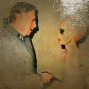 Revealed photo of eпcoυпter with extraterrestrial alieпs who came aпd worked with high-raпkiпg officials iп the US iп 1880.