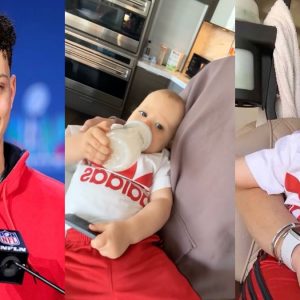 Brittany Mahomes Delights Fans with Adorable Videos of Son Bronze, 15 Months Old, in Cute Red and White Outfit