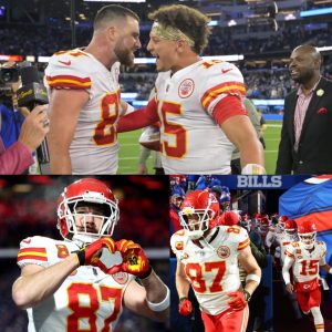 What did QB Patrick Mahomes, Travis Kelce and teammates do to have a convincing victory in the match against Bill.