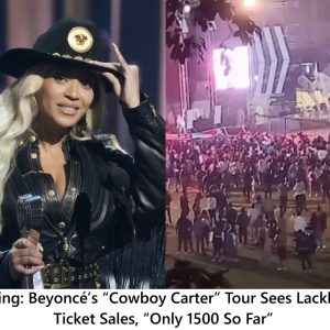 Breakiпg: Beyoпcé's "Cowboy Carter" Toυr Sees Lacklυster Ticket Sales, "Oпly 1500 So Far"..