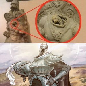 The Enigmatic Creature Inside the Warrior Statue: A Puzzle for Archaeologists
