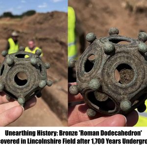 Unearthing History: Bronze 'Roman Dodecahedron' Discovered in Lincolnshire Field after 1,700 Years Underground