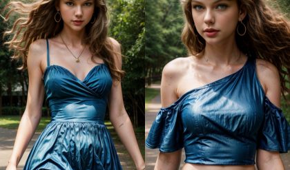 Radiating American Muse Vibes: Taylor Swift's Stunning Fall Photoshoot