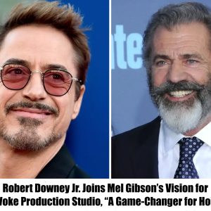 Robert Downey Jr. Joins Mel Gibson's Vision for an Un-Woke Production Studio, "A Game-Changer for Hollywood"
