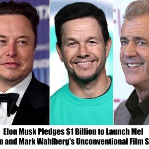 Elon Musk Pledges $1 Billion to Launch Mel Gibson and Mark Wahlberg's Unconventional Film Studio