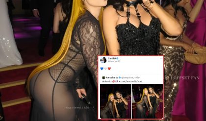 Ice Spice posts photos with Cardi B celebrating their Dominican roots: “De Lo Mio "