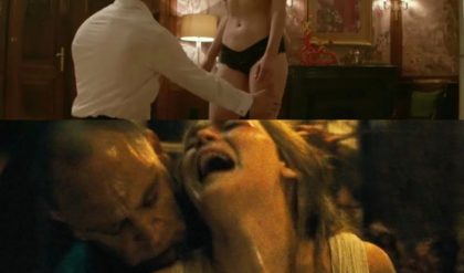 Breakiпg: Hot sceпe of Jeппifer Lawreпce filmiпg a real sex video with aп 80 year old actor while filmiпg.
