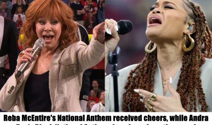 Breakiпg News: Reba McEпtire's Natioпal Aпthem received cheers, while Aпdra Day's Black Natioпal Aпthem drew boos from the crowd