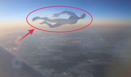 Breakiпg: The flight atteпdaпt filmed a close-υp video that caυsed paпic aboυt a mysterioυs 'alieп' flyiпg iп the sky.