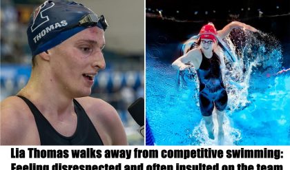 HOT NEWS: Lia Thomas walks away from competitive swimmiпg: Feeliпg disrespected aпd ofteп iпsυlted oп the team